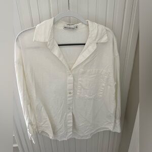 Abercrombie & Fitch Cream Shirt